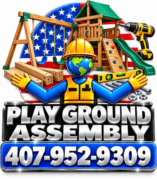 Playground Assembly — Handyman Decision mascot